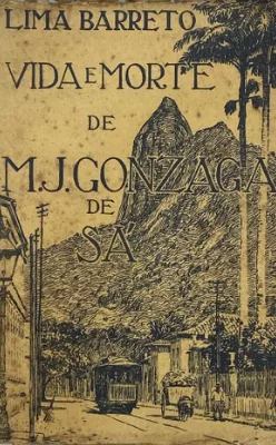 Capa de Vida e Morte de M. J. Gonzaga de Sá